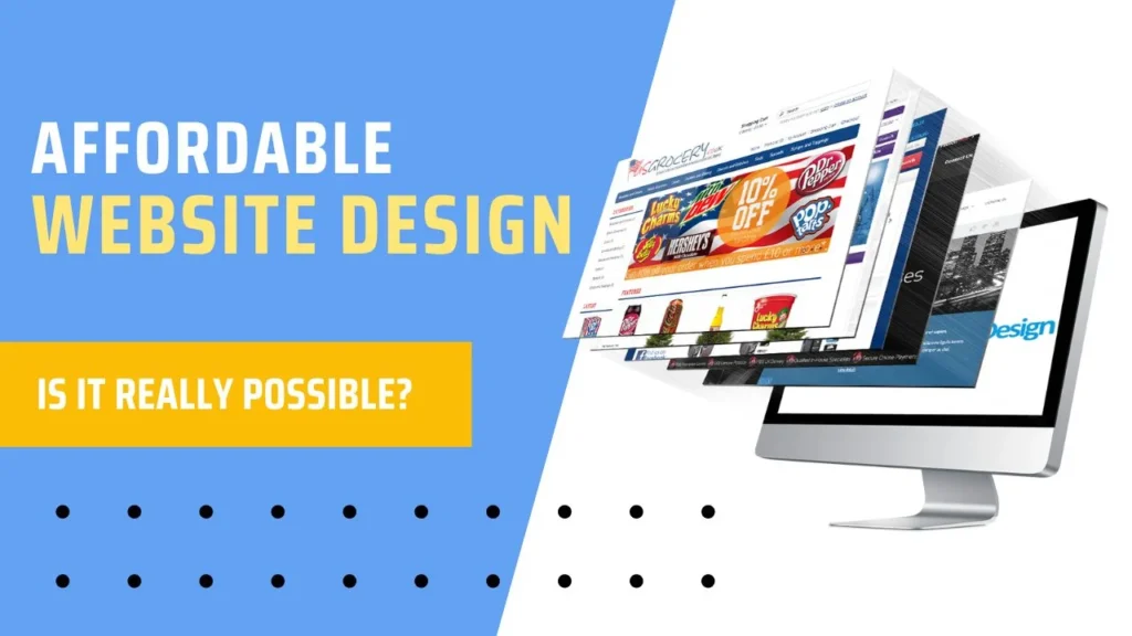 Affordable Website Design Services Low Cost Professional Web Design